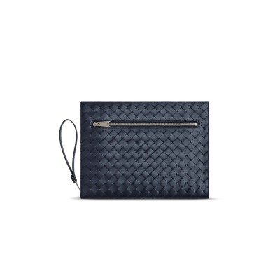 BOTTEGA VENETA INTRECCIATO DOCUMENT CASE WITH WRISTLET 732638V2E418838 (32*24*3cm)